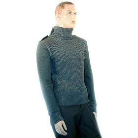 Dolce & Gabbana Men's Gray Turtleneck Sweater-Size 46