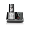 Gigaset SX810A ISDN Schnurlostelefon  (4,57 cm (1.8 Zoll) grafisches TFT-Farbdisplay, Anrufbeantworter, Freisprechfunktion, Bluetooth Headset Anschluss) stahlgrau