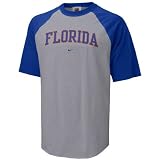 Nike Florida Gators Ash Classic Raglan T-shirt