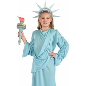 Forum Kids Statue of Liberty Patriotic July 4th Girls Costume