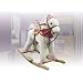 Plush Pink Girls Rocking Horse with Sound Toy Holiday Gift
