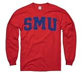 SMU Mustangs Red Arch Long Sleeve T-Shirt