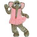 Adults' Plush Elephant Economy Mascot Costume