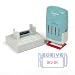 Shachihata, Inc. 66211 Xstamper VersaDater Pre-Inked Message Dater, RECEIVED, 1 5/16 x 2 1/8", BE/Red