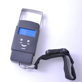 CE Certified Digital Portable Luggage Scale Baggage Scale Suitcase Weigh Scale 40KG Precision Scale = No More Excess Baggage Charges