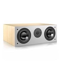 Nubert nuBox CS-201 Centerspeaker Ahorn, Front Silber