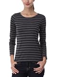 Dorotennis - T-Shirt Manches Longues - Femme - Anthracite Chin - L