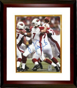 Matt Leinart signed Arizona Cardinals 16X20 Photo Custom Framed- Leinart Hologram