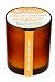 Upper Canada Soap Naturally Beeswax Candle, Warm Honey Nectar, 9.5-Ounce