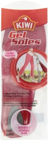 KIWI Shoe Insoles and Inserts for All Day Support , Absorbs Shock for Ultimate Comfort , Gel , Women 6-10