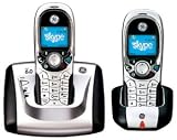 Cordless 2-in-1 Internet and Standard Telephone with Dual Handsets and Caller ID