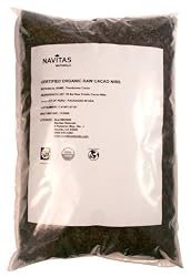 Navitas Naturals Chocolate Nibs, 10 Pound Bag