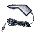 GA-CAR: Garmin Nuvi 200, 200W, 250, 250W, 260, 260W, 270 300, 310, 350, 360, 370 600, 610, 650, 660, 670, 680 710, 750, 760, 770, 780 850, 880 5000 Mini USB Car Charger Power Adapter Cord