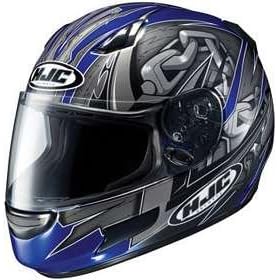HJC CL-SP CLSP APEX MC2 BL/SL/WH SIZE:MED MOTORCYCLE Full-Face-Helmet
