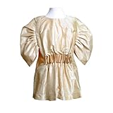 IMAGE OF Isossy Ivory Silk Party Dress - 2 Years