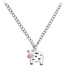 Move On Over Cow Necklace