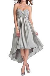 Sweetheart Chiffon Babydoll Party Dress 