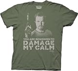 Joss Whedon Serenity Jayne Youre Beginning to Damage My Calm Mens T-Shirt