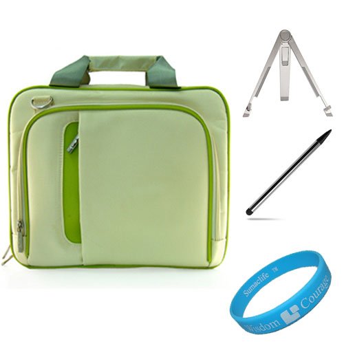 Green Pinn Shoulder Bag Carry Case for Samsung 