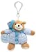 Blue Bear Key Ring Rattle