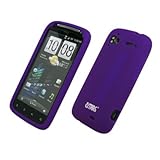 EMPIRE Purple Silicone Skin Case Cover for T-Mobile HTC Sensation 4G