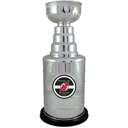 Mustang New Jersey Devils Stanley Cup Coin Bank 14 Inch
