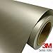 3M 1080 M230 MATTE GRAY ALUMINUM 3in x 5in (SAMPLE SIZE) Car Wrap Vinyl Film