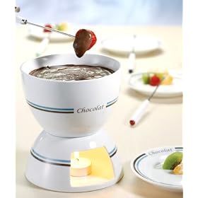 11 Piece Chocolate Fondue Set by Moda by