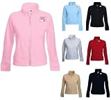 Fruit of the Loom Damen Lady Fit Sweatshirt Jacket,