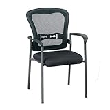 Titanium Finish Visitors Chair with ProGrid Back