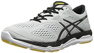 ASICS Men's 33-FA Running Shoe, Cloud/Titanium/Yellow, 8 M US