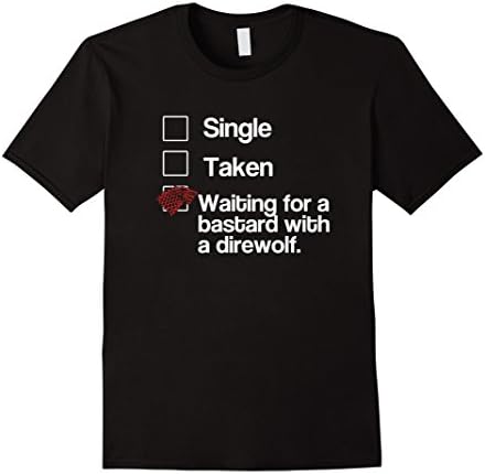 Men's Funny Stark Shirt Winterfell T-Shirt Jon Snow Women Gift 3XL Black