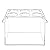 Clear Acrylic Beer & Soda Bottle & Can Cooler with Magnetic Lid / Party Tabletop Cold Pan Beverage Chiller Serving Tray
