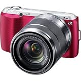 SONY NEX-C3�f�W�^�����J�����uNEX-C3�v�Y�[�������Y�L�b�g�i�s���N�j