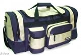 New 24 Gym Sport Duffel Duffle Travel Tote Bag Luggage-Cream