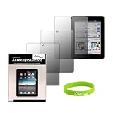New 3 Mirror 9.7 Screen Protectors for Apple Ipad 3g Tablet Wifi Model 16gb, 32gb, 64gb.... by Crazyondigital