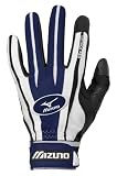  : Mizuno Vintage Pro Youth G2 Batting Glove (Navy, Small)