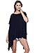 Alexander + David A+D® Womens Casual Flare Jersey Knit Poncho Tunic Top