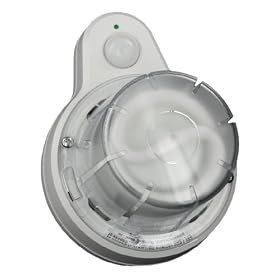 Leviton 9863-SEN Compact Fluorescent Lampholder with Occupancy Sensor with 13W CFL Lamp and Lamp Guard