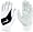 2008 Nike Keystone IV Adult Batting Glove - White/Black - XL