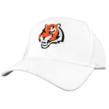 CINCINNATI BENGALS NFL National Baseball Team Logo Cotton Adjustable Unisex White Cap Hat
