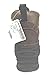 LABO Men's Black and Brown Fashion Winter Snow Boots Shoes Vel-Strap Waterproof Insulated 105