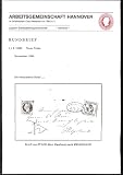 Arbeitsgemeinschaft Hannover im Briefmarken-Club Hannover von 1886 - Rundbrief, Nov 1992 (Nov 1992)
