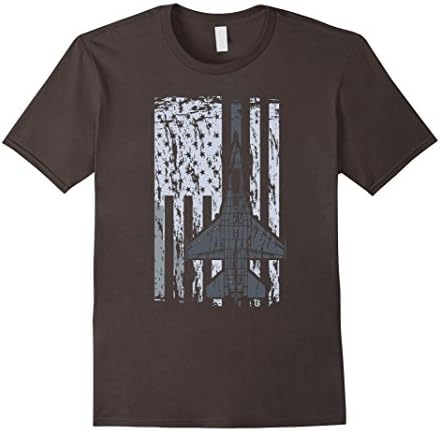 Men's Awesome F-16 TShirt Medium Asphalt