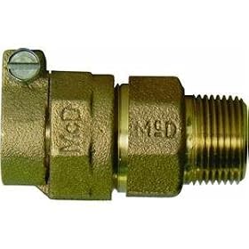 AY McDonald 4753-22 CTS Polyethylene Tubing Connector (CTS X M.I.P.T.)