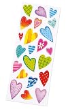 Eigenschaften KnorrPrandell / Gütermann / KnorrPrandell 1571003 - Glitter-Sticker Herzen II