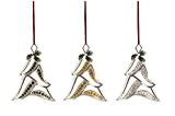 Gorham Set of 3 Ornaments- Tree