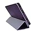 Insignia Flex 7-Inch Tablet (NS-15AT07) Custom Fit Portfolio Leather Case Cover with Built In Stand- Purple