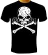 Skull And Cross Bones Pirate Death T-shirt