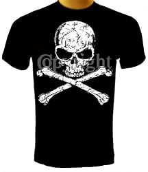 Skull And Cross Bones Pirate Death T-shirt